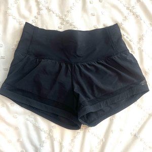 Lululemon Black Speed Up Shorts